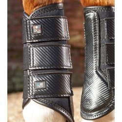 Premier Equine Carbon Air-Tech Single Locking Brushing Boots - Pair